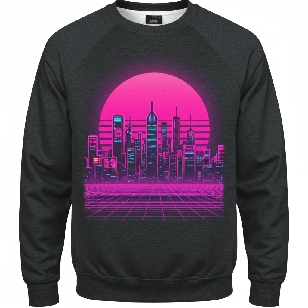 Synthwave City Sweatshirt